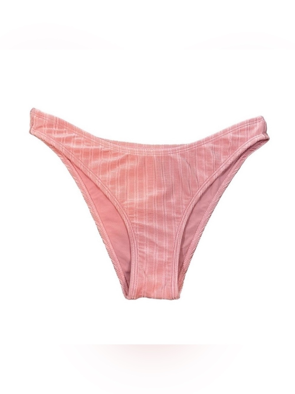 THE BIKINI LAB Luster Ribbed Bikini Bottom NWOT